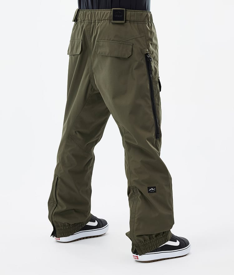Antek 2022 Spodnie Snowboardowe Mężczyźni Olive Green, Zdjęcie 3 z 6