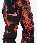 Antek 2022 Pantaloni Snowboard Uomo Paint Orange, Immagine 5 di 6