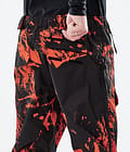 Antek 2022 Kalhoty na Snowboard Pánské Paint Orange