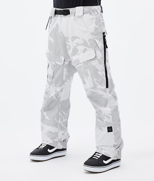 Antek 2022 Spodnie Snowboardowe Mężczyźni Grey Camo