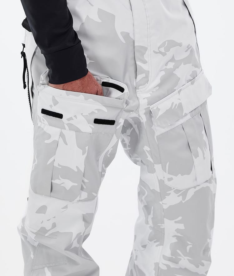 Antek 2022 Pantaloni Snowboard Uomo Grey Camo, Immagine 5 di 6
