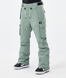 Dope Iconic W スノボ パンツ レディース Faded Green