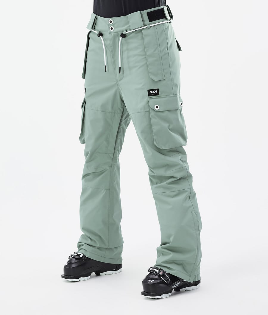 Iconic W Skihose Damen Faded Green