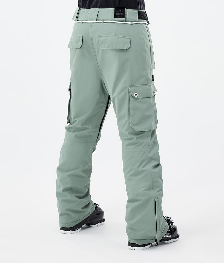 Iconic W Pantalon de Ski Femme Faded Green, Image 4 sur 7