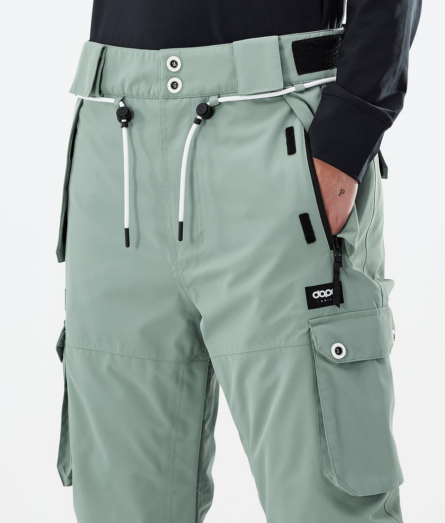 Iconic W Lyžařské Kalhoty Dámské Faded Green