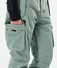 Iconic W Snowboardhose Damen Faded Green, Bild 6 von 7