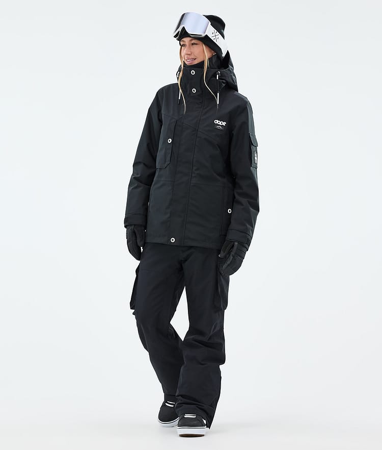 Iconic W Snowboard Pants Women Black, Image 2 of 7