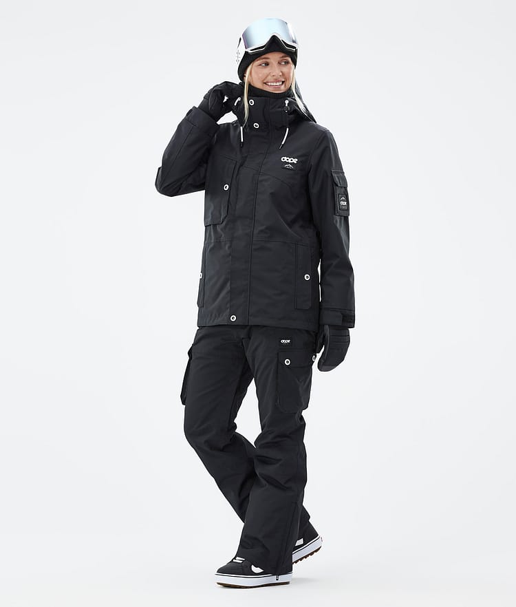 Iconic W Snowboard Bukser Dame Black Renewed, Billede 2 af 7