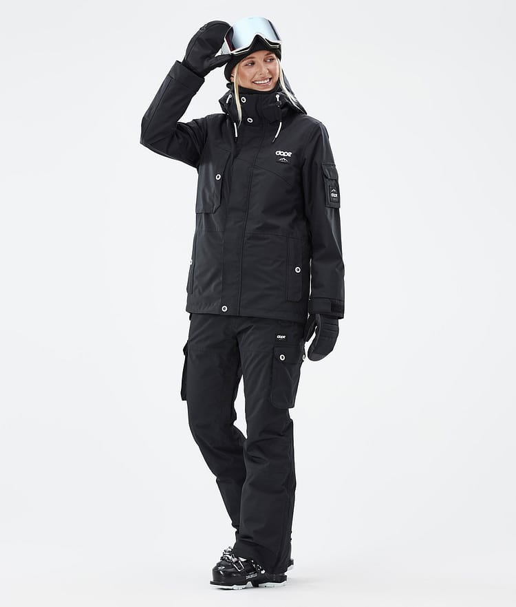 Iconic W Pantalon de Ski Femme Black, Image 2 sur 7