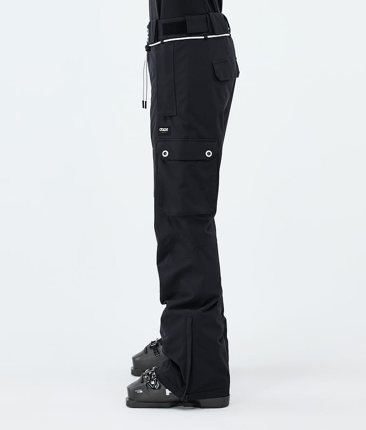 Iconic W Skibukse Dame Black, Image 3 of 7