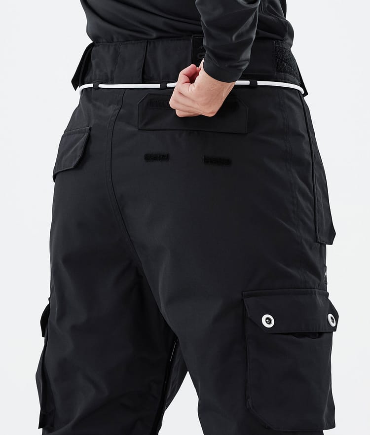 Iconic W Snowboard Bukser Dame Black Renewed, Billede 7 af 7