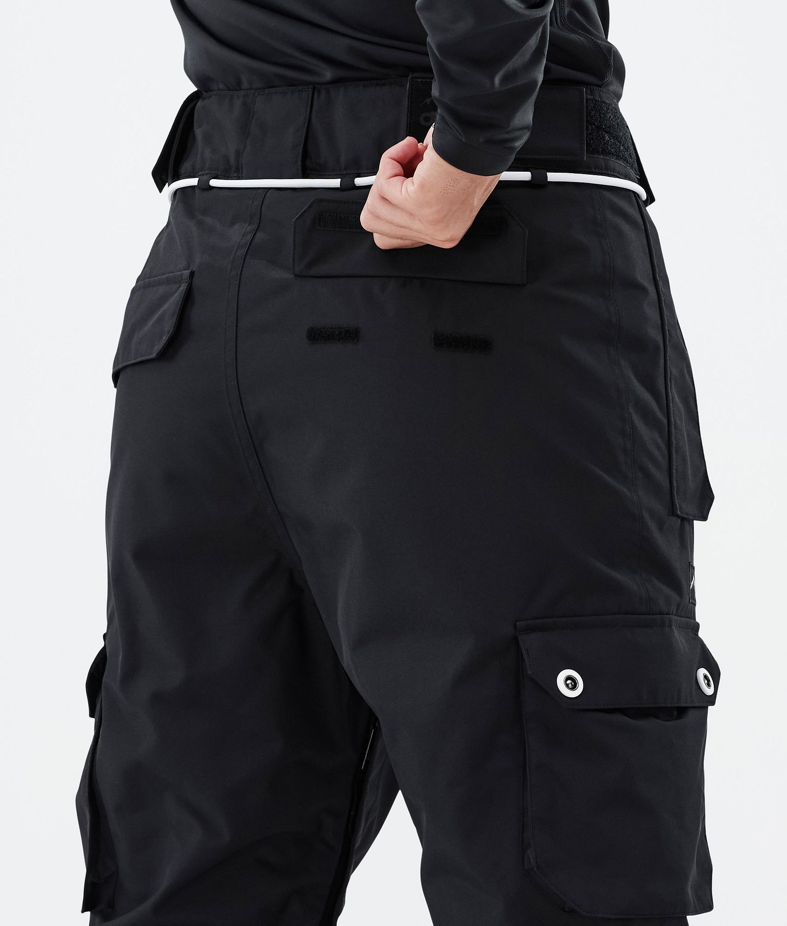 Iconic W Pantaloni Snowboard Donna Black, Immagine 7 di 7