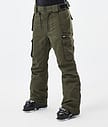 Iconic W Pantalon de Ski Femme Olive Green