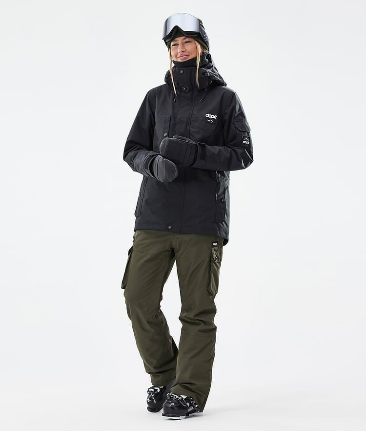 Iconic W Skidbyxa Dam Olive Green, Bild 2 av 7