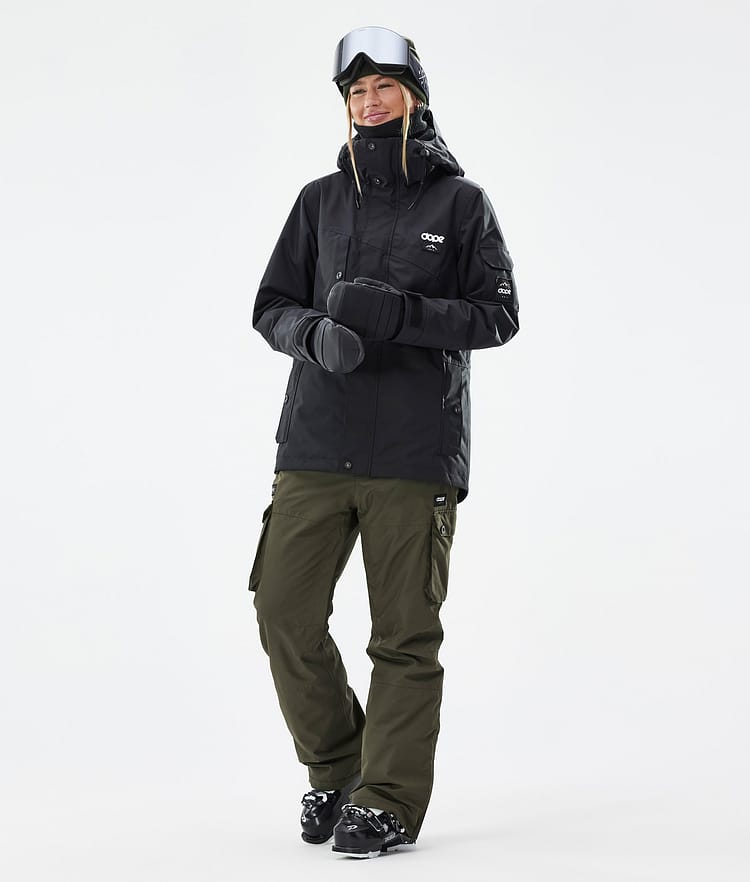 Iconic W Ski Pants Women Olive Green