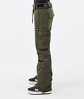 Iconic W Snowboardbyxa Dam Olive Green, Bild 3 av 7