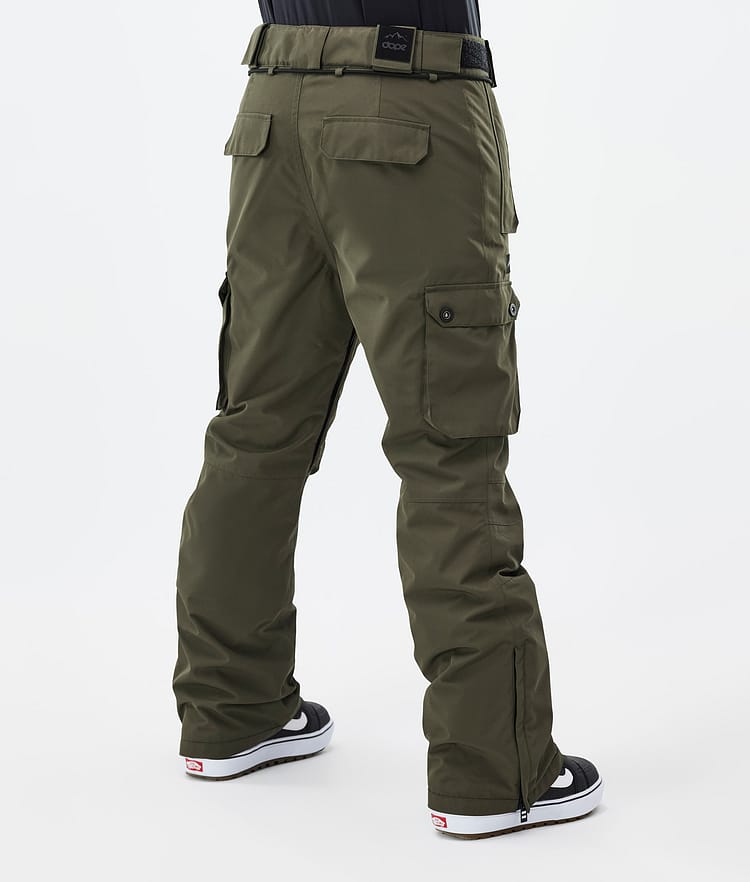 Iconic W Snowboardbyxa Dam Olive Green, Bild 4 av 7