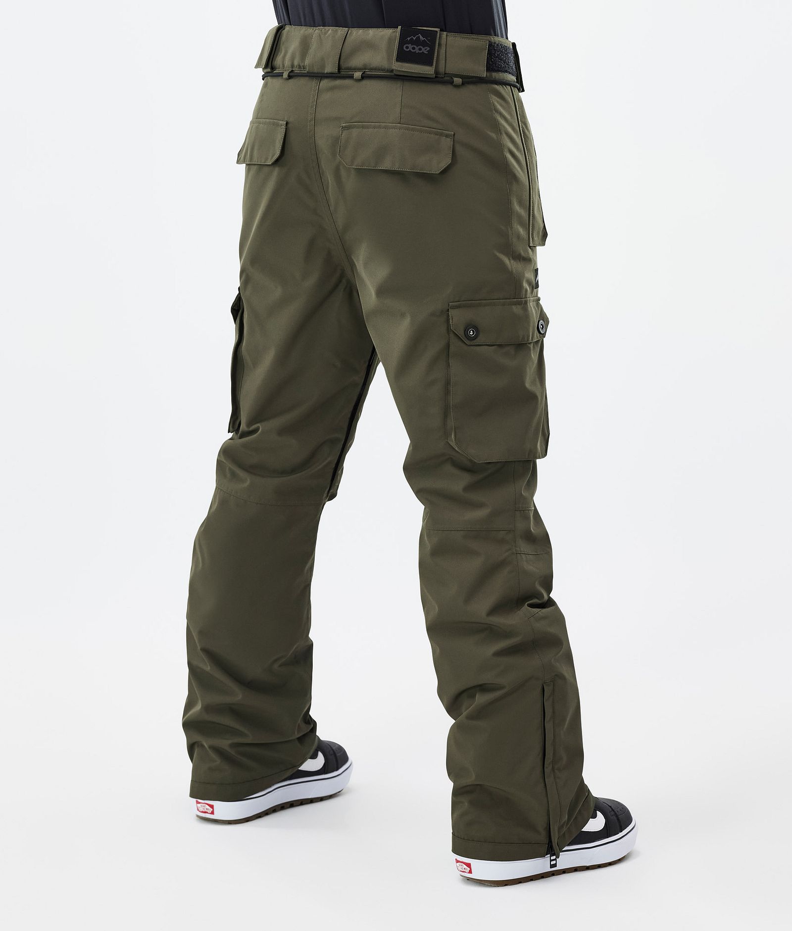 Iconic W Snowboardbyxa Dam Olive Green, Bild 4 av 7