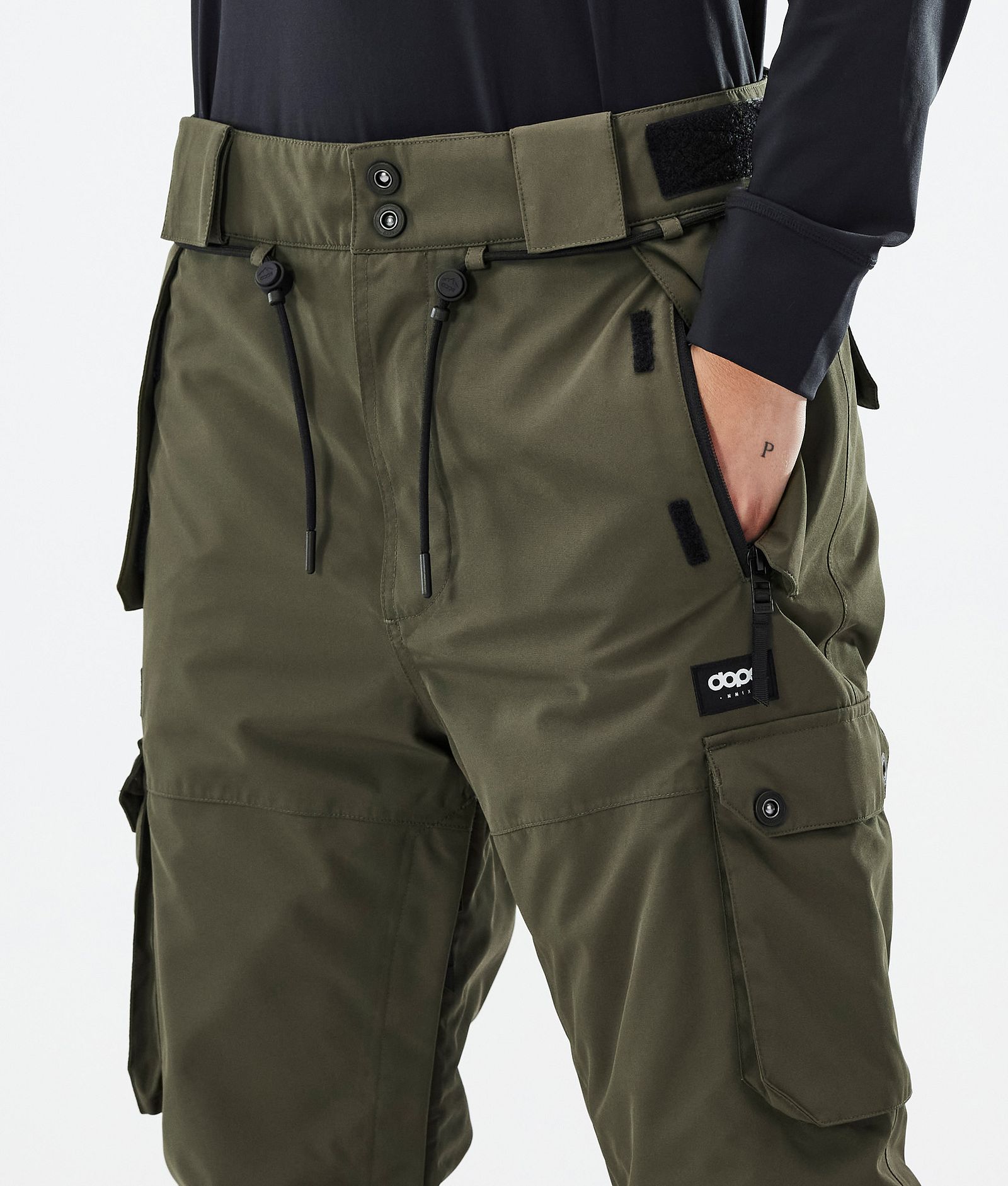 Iconic W Pantalones Esquí Mujer Olive Green