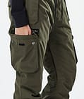 Iconic W Pantalon de Ski Femme Olive Green, Image 6 sur 7