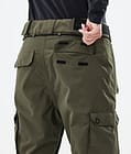Iconic W Snowboardbyxa Dam Olive Green, Bild 7 av 7