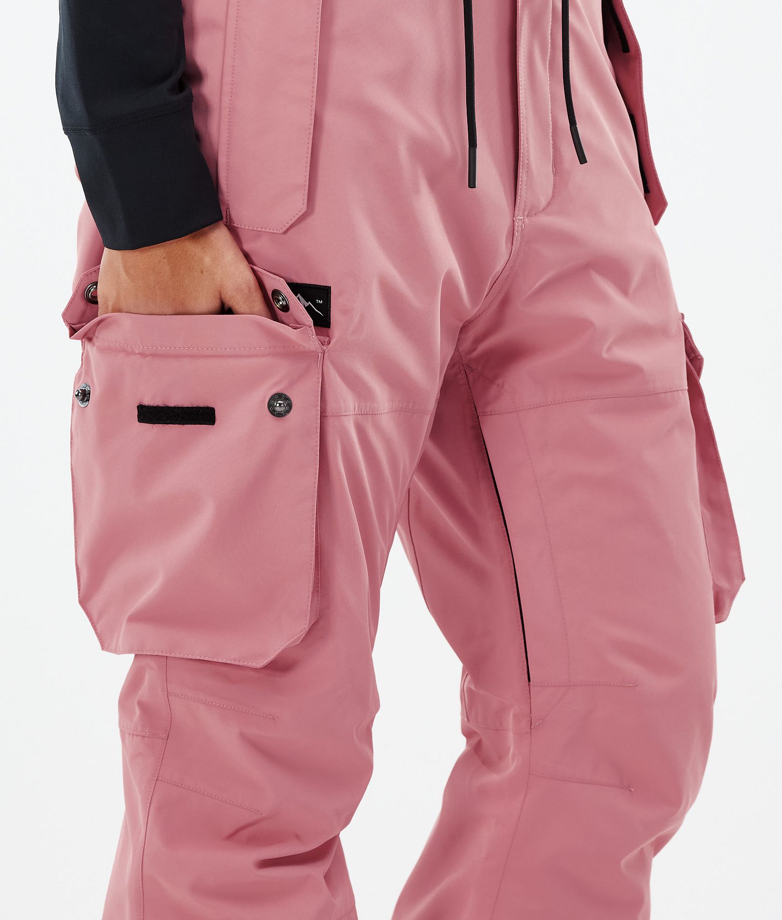 Iconic W Pantalon de Ski Femme Pink, Image 4 sur 6