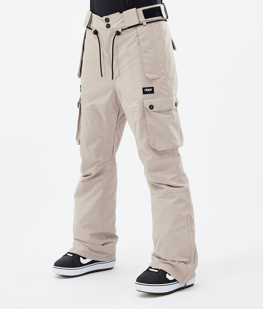 Iconic W Spodnie Snowboardowe Kobiety Sand