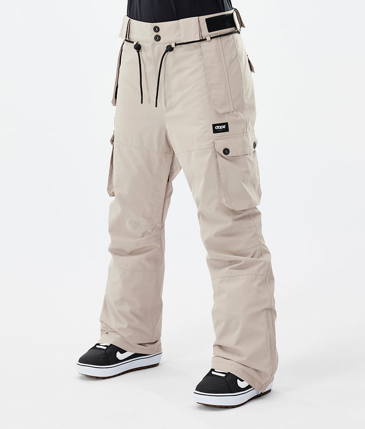 Iconic W Pantalon de Snowboard Femme Sand