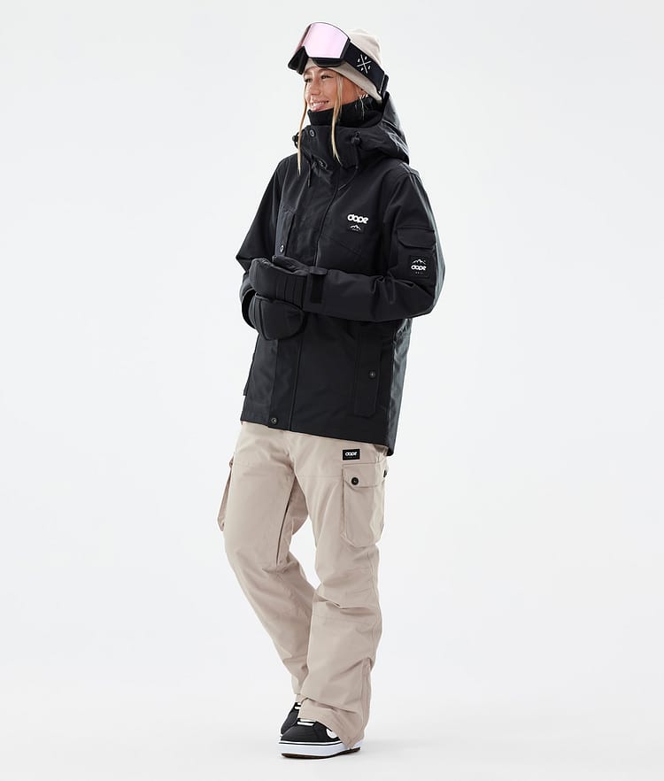 Iconic W Pantalones Snowboard Mujer Sand, Imagen 2 de 7