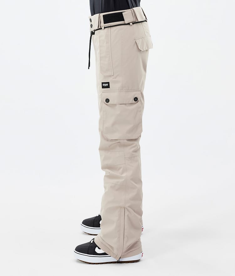 Iconic W Pantaloni Snowboard Donna Sand, Immagine 3 di 7