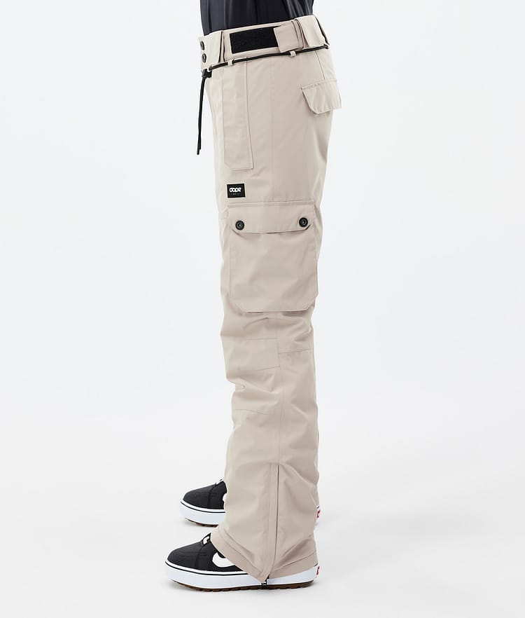Iconic W Pantalones Snowboard Mujer Sand, Imagen 3 de 7