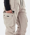 Iconic W Pantalones Snowboard Mujer Sand, Imagen 6 de 7