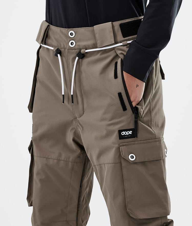 Iconic W Snowboardhose Damen Walnut Renewed, Bild 4 von 6