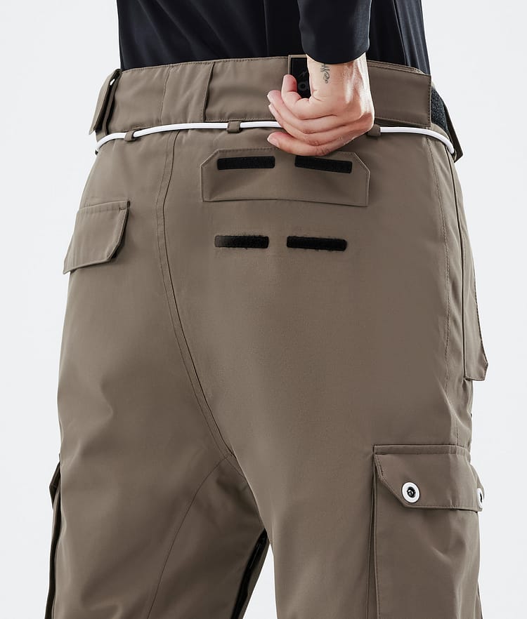 Iconic W Pantalon de Snowboard Femme Walnut