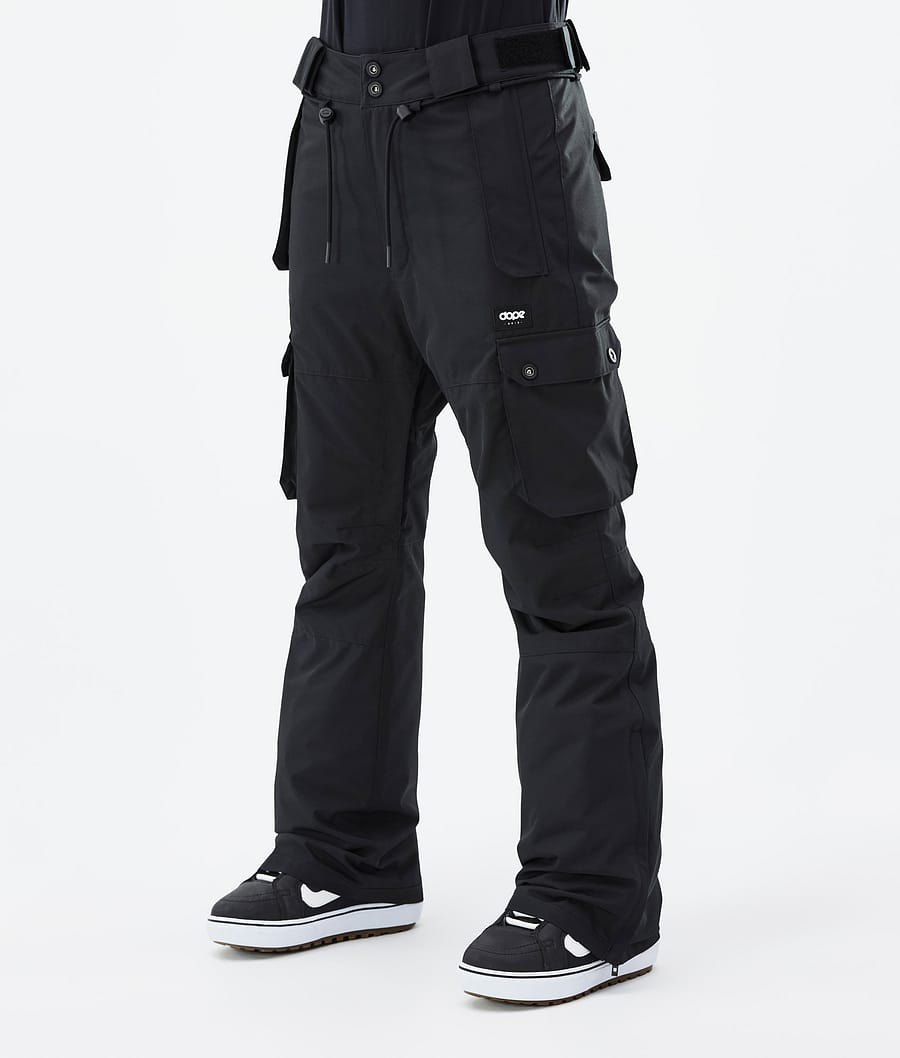 Iconic W Spodnie Snowboardowe Kobiety Blackout