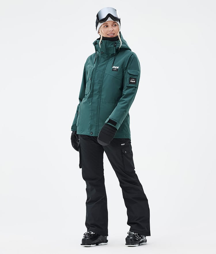 Iconic W Pantalon de Ski Femme Blackout