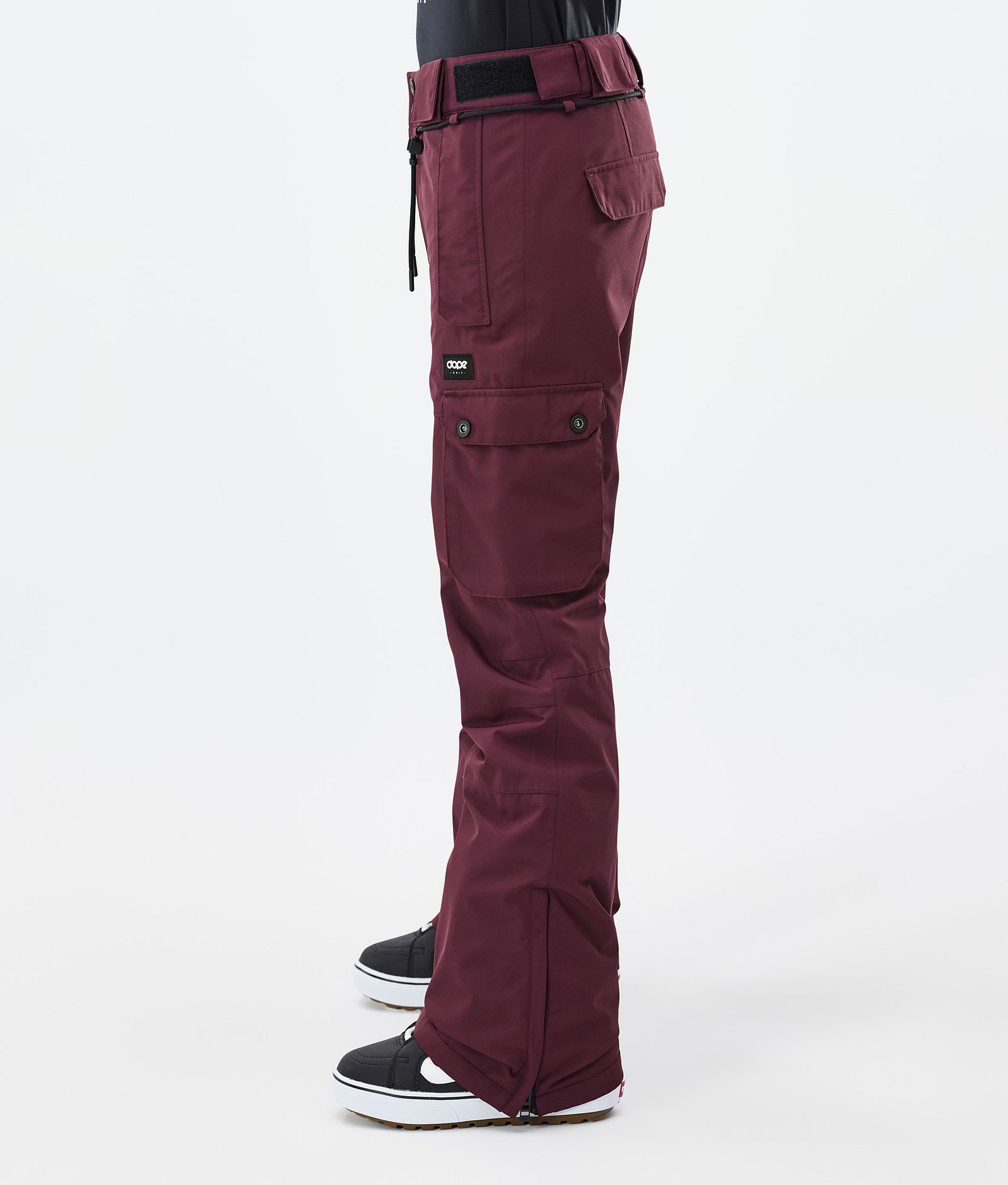 Iconic W Pantaloni Snowboard Donna Don Burgundy, Immagine 3 di 7