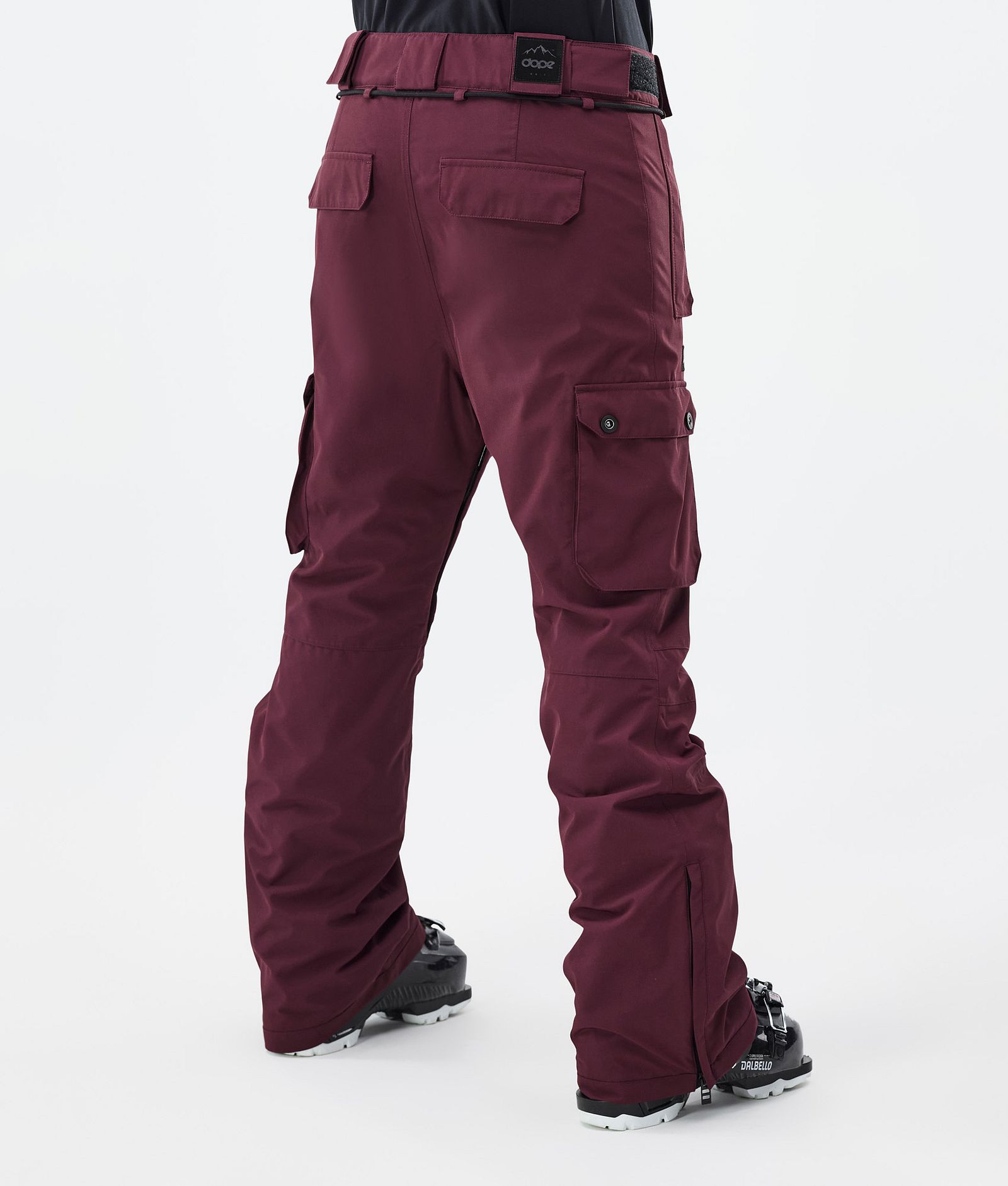 Iconic W Pantalon de Ski Femme Don Burgundy, Image 4 sur 7