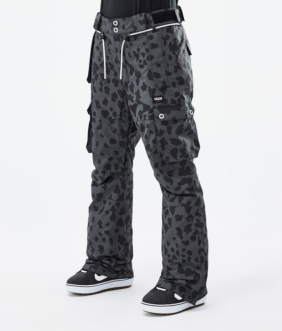 Iconic W Spodnie Snowboardowe Kobiety Dots Phantom