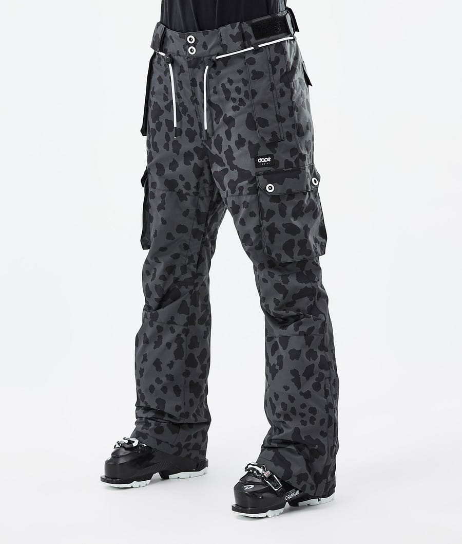 Iconic W Skihose Damen Dots Phantom