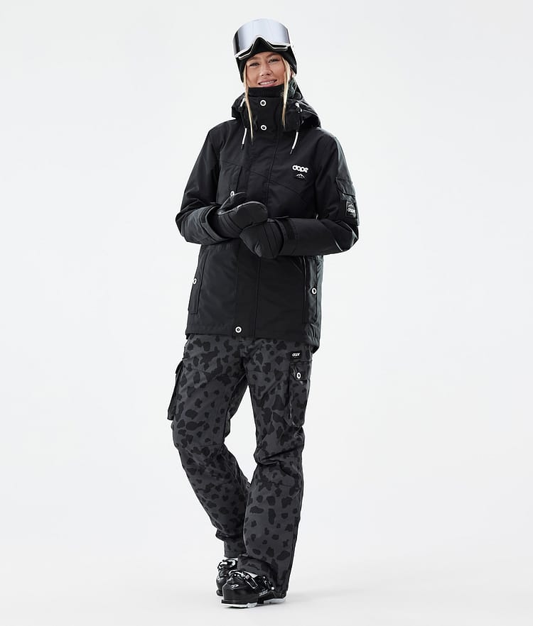 Iconic W Pantalon de Ski Femme Dots Phantom