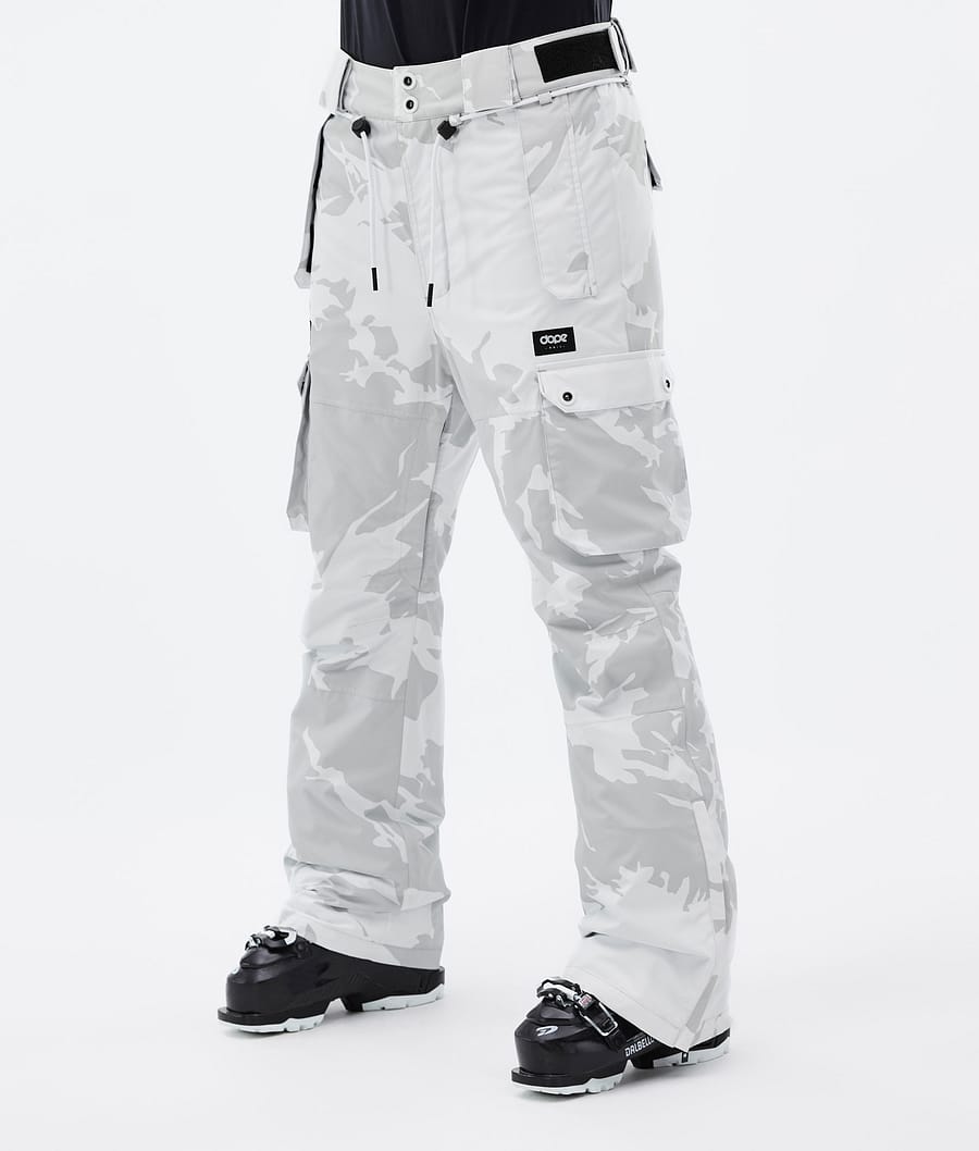 Iconic W Ski Pants Women Grey Camo