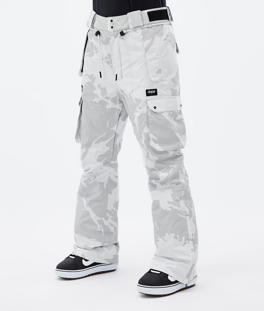 Iconic W Spodnie Snowboardowe Kobiety Grey Camo