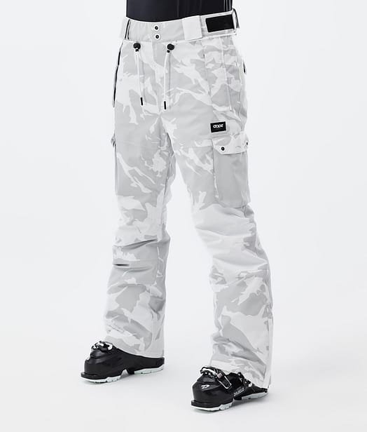 Iconic W Ski Pants Women Grey Camo