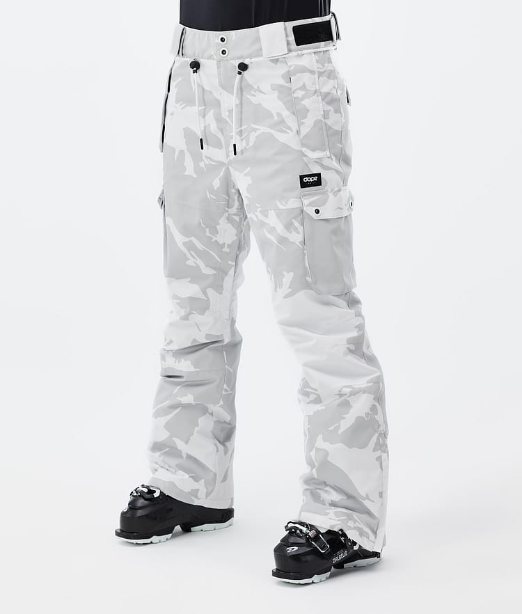 Iconic W Skibukser Dame Grey Camo, Billede 1 af 7