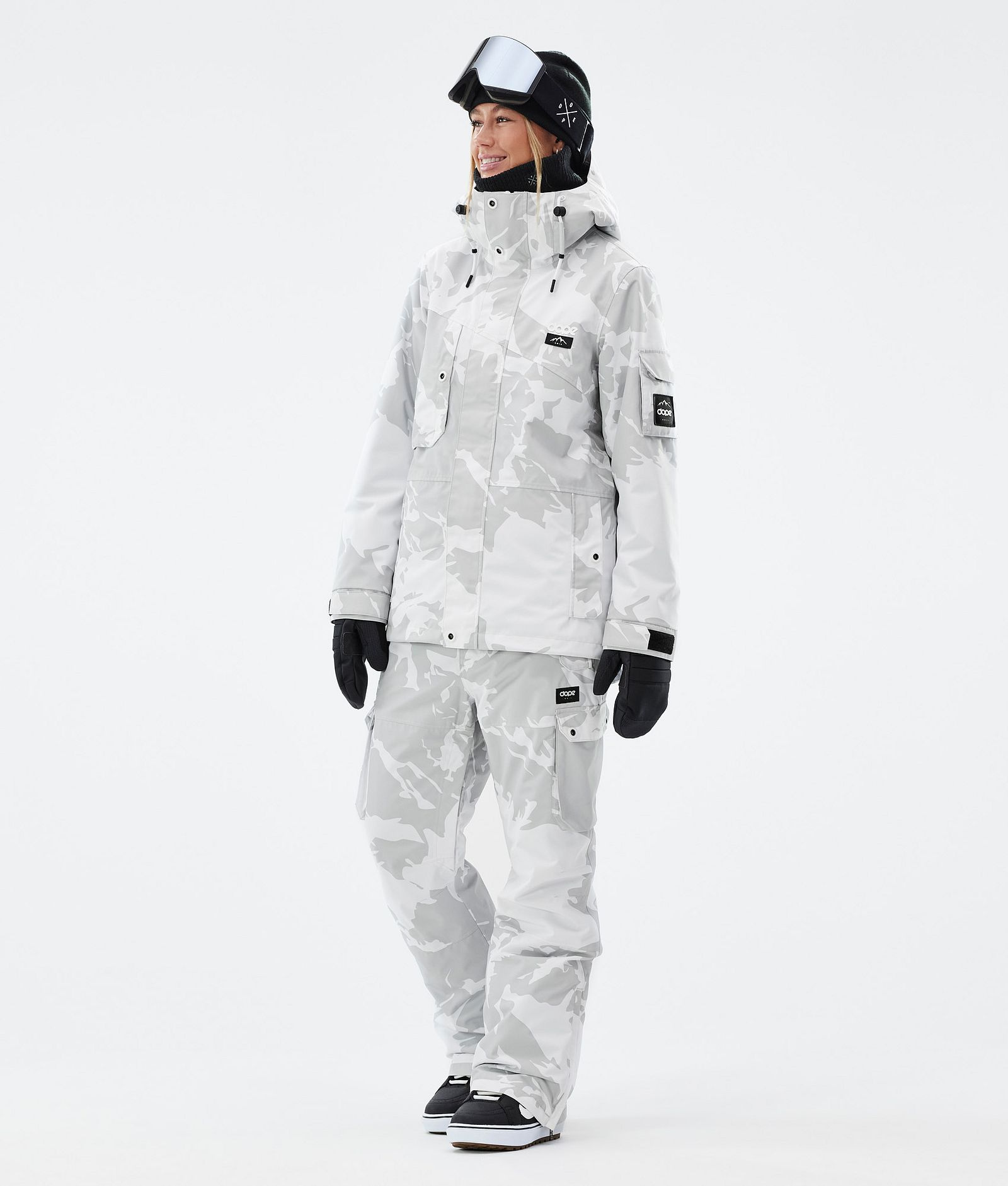 Iconic W Pantalones Snowboard Mujer Grey Camo, Imagen 2 de 7