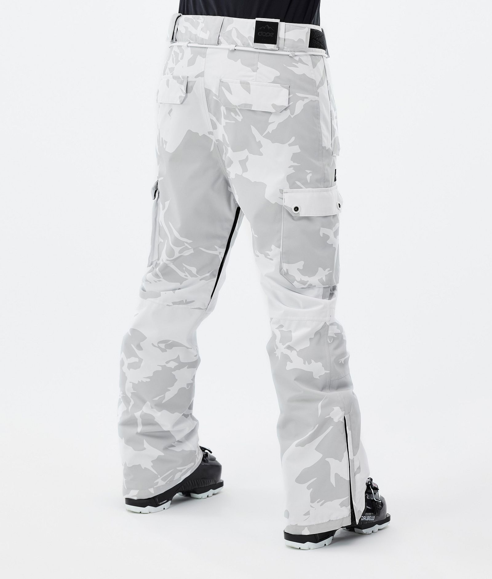 Dope Iconic W Pantalones Esquí Mujer Grey Camo - Gris