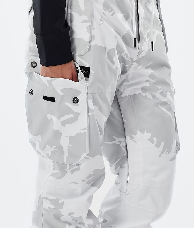 Iconic W Pantalon de Ski Femme Grey Camo, Image 6 sur 7