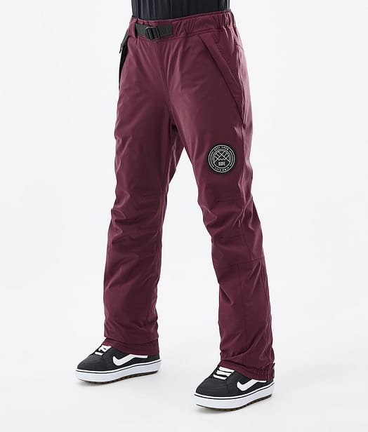 Blizzard W 2022 Pantalon de Snowboard Femme Burgundy