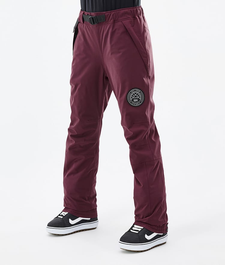 Blizzard W 2022 Pantalon de Snowboard Femme Burgundy Renewed, Image 1 sur 4